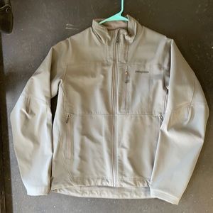Patagonia Men’s Medium Fleece lined shell jacket